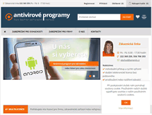 Tablet Screenshot of antiviroveprogramy.eu